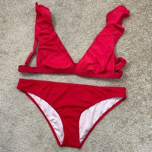 Shade and Shore top, Kona Sol Bottom bikini.